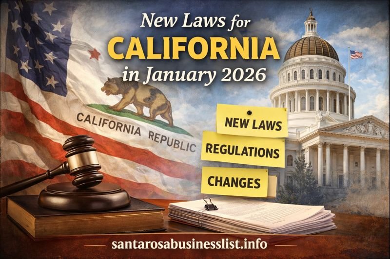 Read more about the article New Laws for California in January 2026