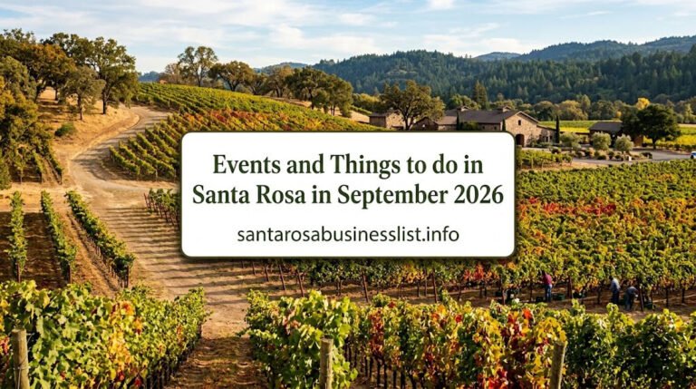 Read more about the article Events and Things to do in Santa Rosa in September 2026