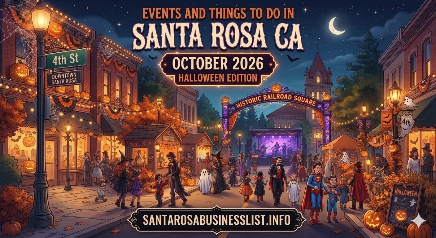 You are currently viewing Events and Things to do in Santa Rosa in October 2026